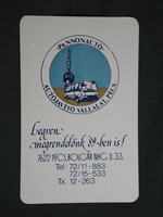 Kártyanaptár,AFIT,14.sz autójavító,Pécs, grafikai,Ikarus autóbusz,1989   (9)