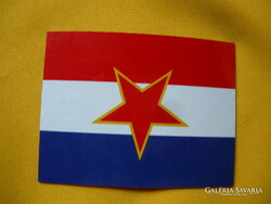 JUGOSZLÁVIA ZÁSZLÓ HŰTŐMÁGNES