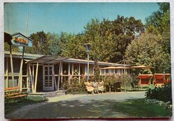 Keszthely - Motel    -   retro fotó képeslap  1963