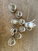 Alföldi porcelán kávés teás készlet