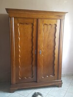Biedermeier tölgy ruhásszekrény