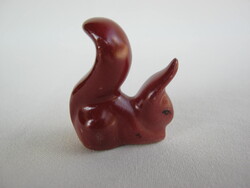 Hollóházi porcelán mini mókus