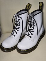 Dr. Martens - Női csizma 1460, természetes bőr, fehér, 39