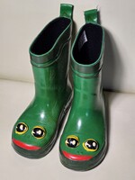 Békás gyerek zöld csizma Mérete: 23-as