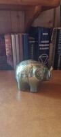 Zsolnay eozin porcelán elefánt