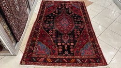 3899 Iráni Nahawand kézi csomó gyapjú perzsa szőnyeg 127X202CM ingyen futár