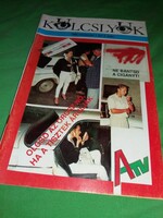 1990.szeptember KULCSLYUK KRIMI - MISZTIKUM -EROTIKA KÖZÉLET kéthavi újság magazin a képek szerint