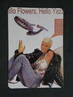 Kártyanaptár,Trafik,ajándék üzlet,Miley Cyrus zenész énekes,1990   (9)