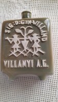 Zsolnay boros kulacs Villány