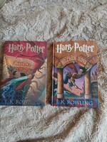 J.K. ROWLING: Harry Potter és a Bölcsek köve, Harry Potter és a titkok kamrája 2 kötetes