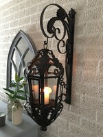 Kovácsoltvas fali lámpák - Monumentális barokk stílusú