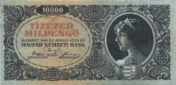 10000 tízezer milpengő 1946 3.