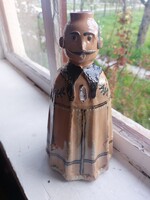 Kántor kerámia figurális szobor