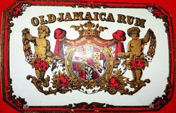 RÉGI - OLD JAMAICA RUM italos címke - GYŰJTŐI ÁLLAPOT a képek szerint