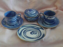 Sutherland England porcelán kávézós szett