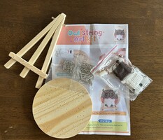 DIY Bagoly String Art (cérnahurkolás) szett