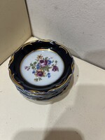 Régi román porcelán tányérok, 6db. 4159