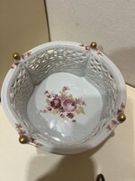 Wallendorf porcelán áttört gyűrűtartó. 4169