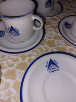 Porcelán kávés csészék logóval, Hotel Orbis Kasprowy