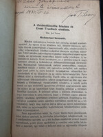 Joó Tibor: A történetfilozófia feladata... Deér József számára dedikált példány, Tarnóc Márton poss.