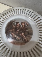 Union csehszlovák porcelán tányérok, 4db. 4156