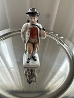 Gerold Bavaria színes porcelán figura Szín Többszinü