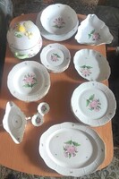 Herendi porcelán étkészlet Ciklámen mintás 28 db-os