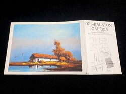 Postatiszta képeslap: Kis-Balaton Galéria Zalakaros