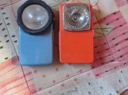 Retro battery-powered flashlight