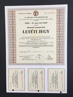 OTP alternatív kamatozású Letéti Jegy 1989.