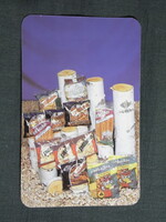 Kártyanaptár,Gyöngyös ÁFÉSZ,Pattinka üzem ,1991   (9)