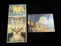 2 db postatiszta képeslap: Pécs