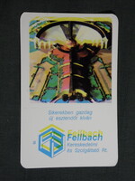 Kártyanaptár,FEMA bevásárlóközpont áruház, Pécs ,1991   (9)