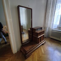 Art Deco hálószoba garnitúra, bútor, szekrény