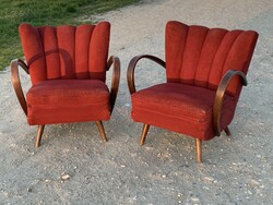 Az egyik legszebb art deco fotel Frantisek Jirák pihenő olvasó fotel UP Závody RITKA ÉRTÉKES