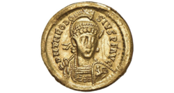 Theodosius  (402-450) solidus