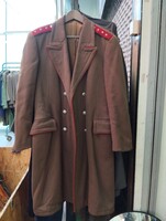 Magyar népköztársasági, Kormányőr nagy kabát, retro, vintage, szocializmus Kádár rendszer