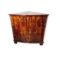 Biedermeier sarok kabinetszekrény - 52529