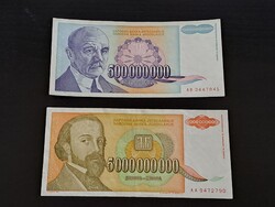 Jugoszláv dinár 1993