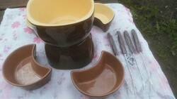 Csokoládé fondue szett