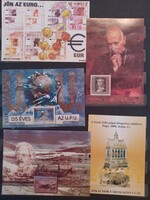 Emléklapok, emlékívek (6)