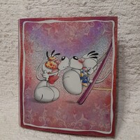 Diddl képeslap, levélpapírok, egyéb papír gyűjtemény.46 lapos