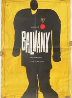 Máté András (1921-2000): Fügefalevél, rendezte: Máriássy Félix - ritka filmplakát, moziplakát, 1966