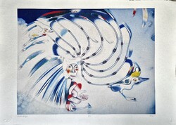 Földi Péter - Vetésforgó  60 x 84 cm computer print, merített papír