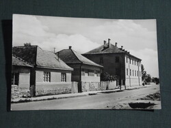 Képeslap,Pétervására,Vöröshadsereg útja látkép részlet, 1963-