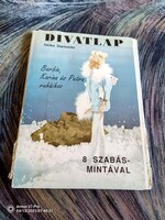 Barbie baba ruha szabásminta 8 db együtt