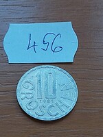 AUSZTRIA 10 GROSCHEN 1981  ALU.  456