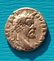 Római Dénár , Septimius severus // nagyon ritka hátlap, álló Fides