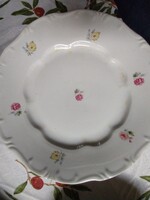 5 Zsolnay régi porcelán tányér(őszirózsás)