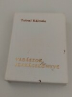 Tolnai Kálmán: Vadászok szakácskönyve fehér borítós - minikönyv